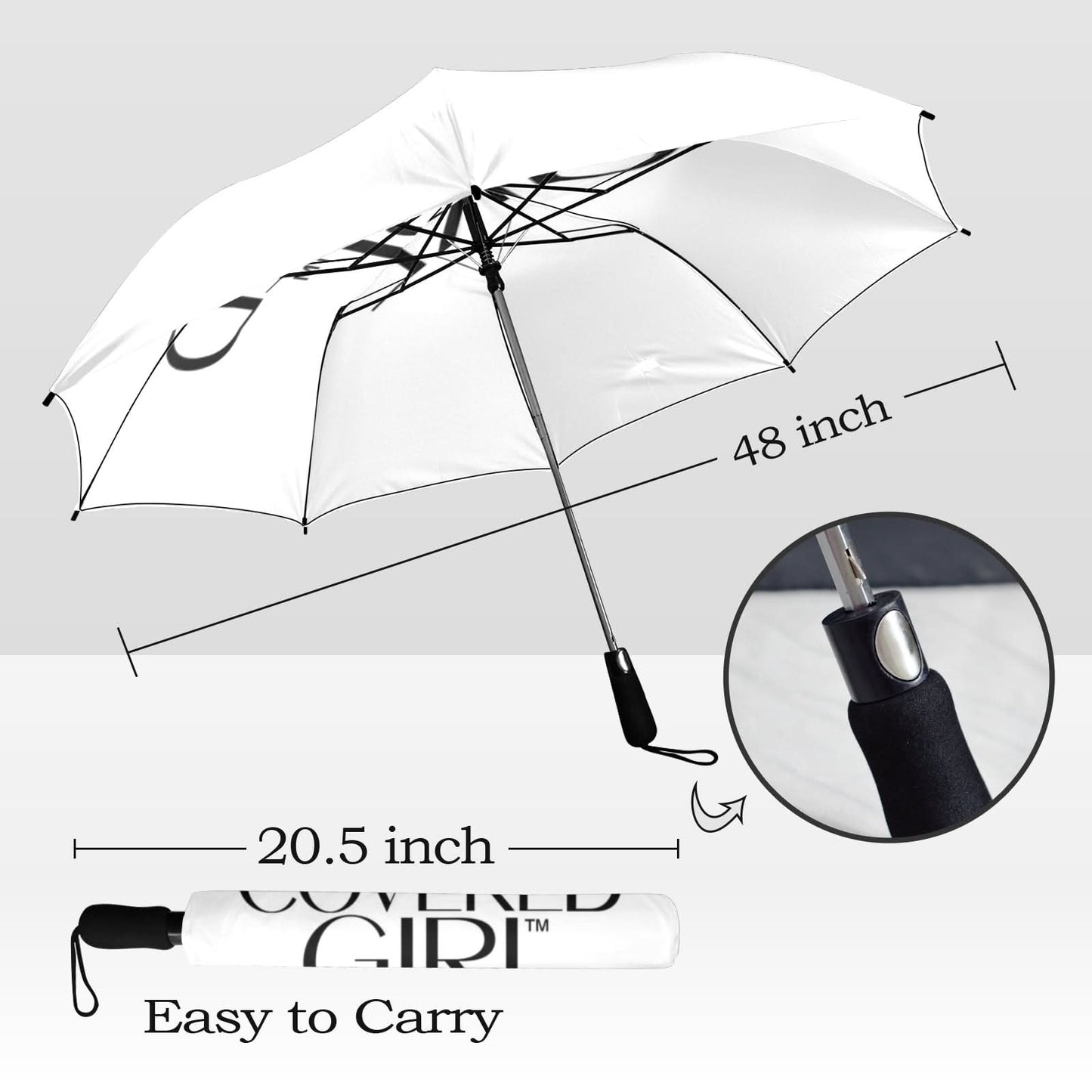 Covered Girl Umbrella