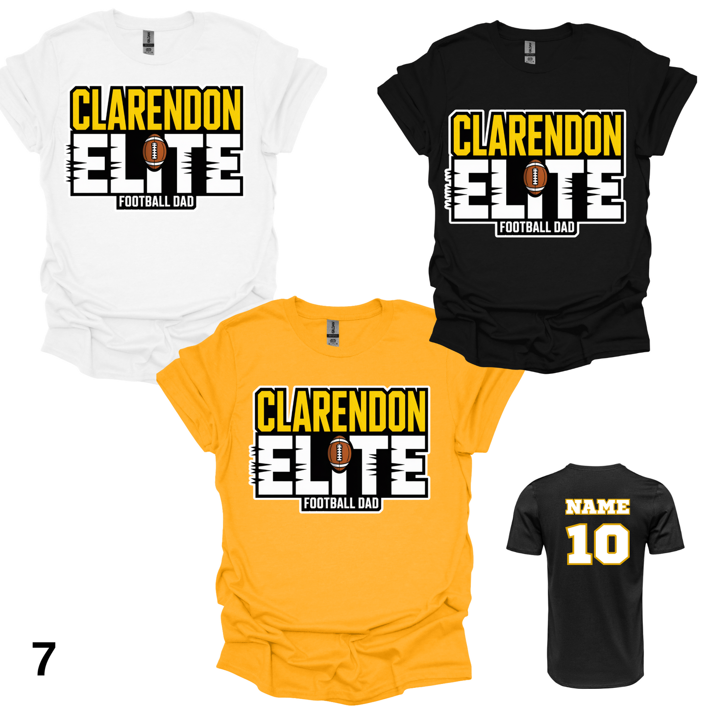 Clarendon Elite 7 (Front Only)