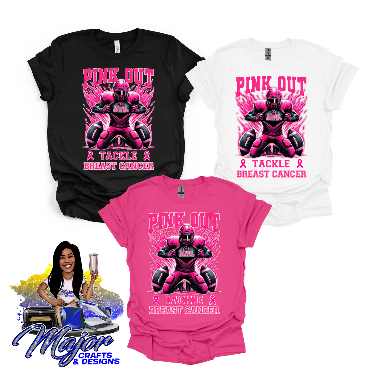 Clarendon Elite tackle cancer "FRONT ONLY"