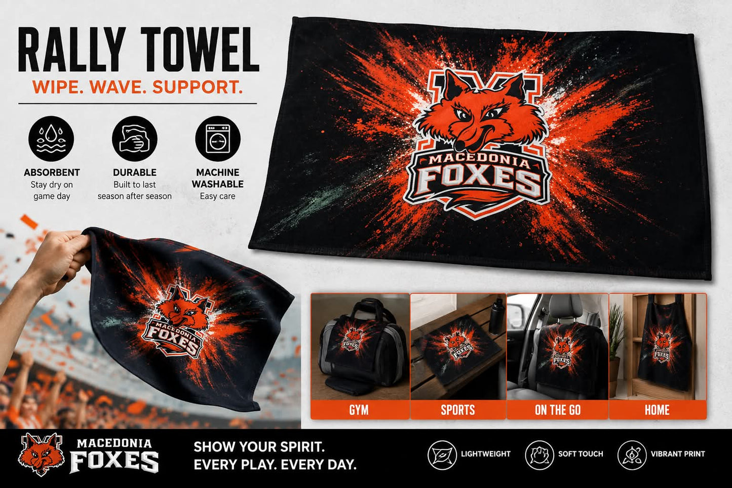 Macedonia Rally Towel