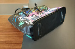 Custom Chic Leather Tote Bag
