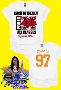 Macedonia Reunion "Class of '97" 2025 (Front & Back)
