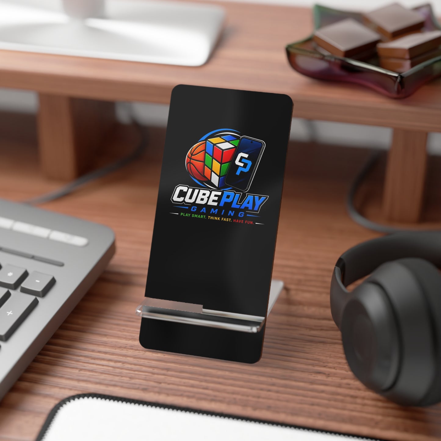Mobile Phone Stand – CubePlay Gaming Acrylic Display Stand