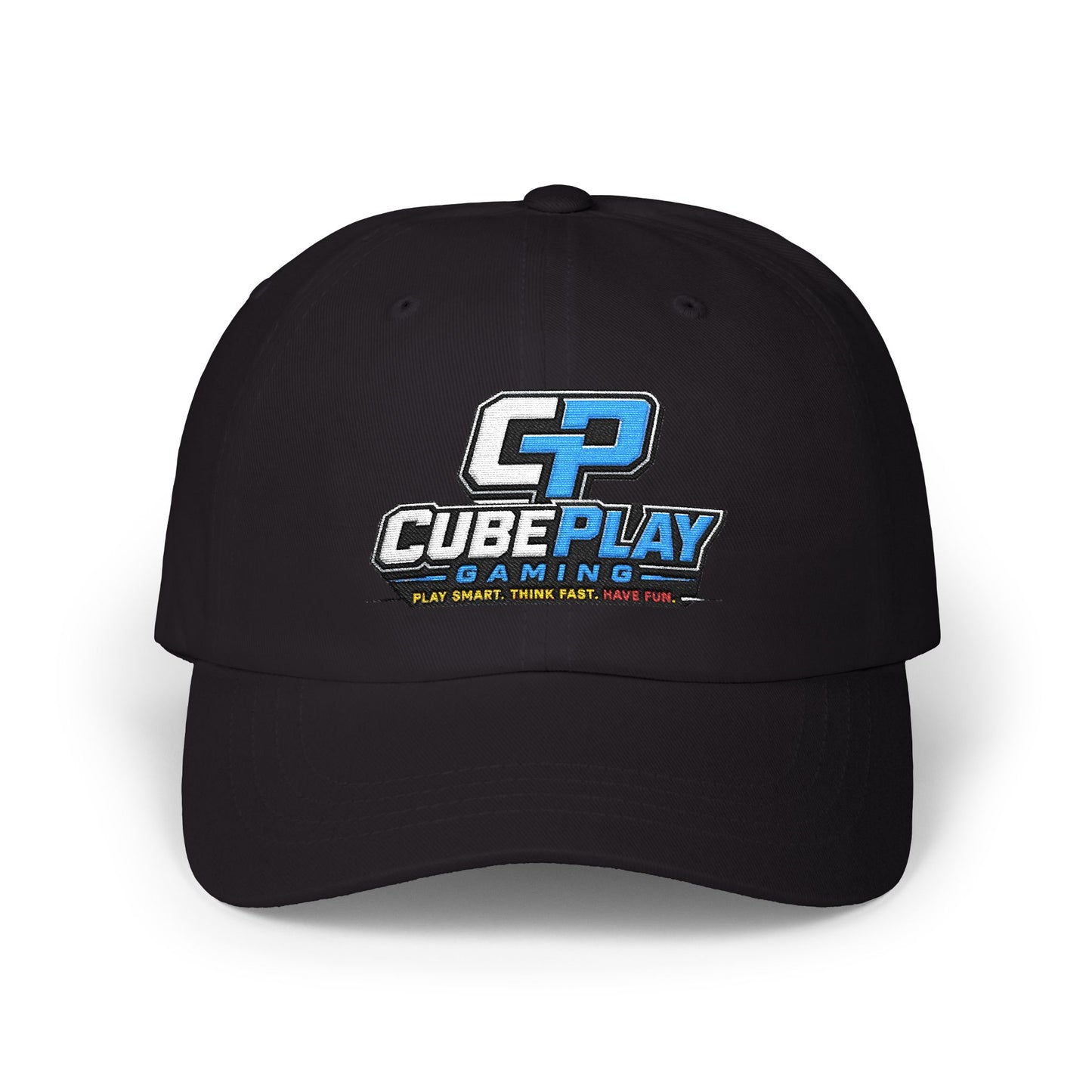 CubePlay Gaming Dad Cap — Embroidered Logo Baseball Hat