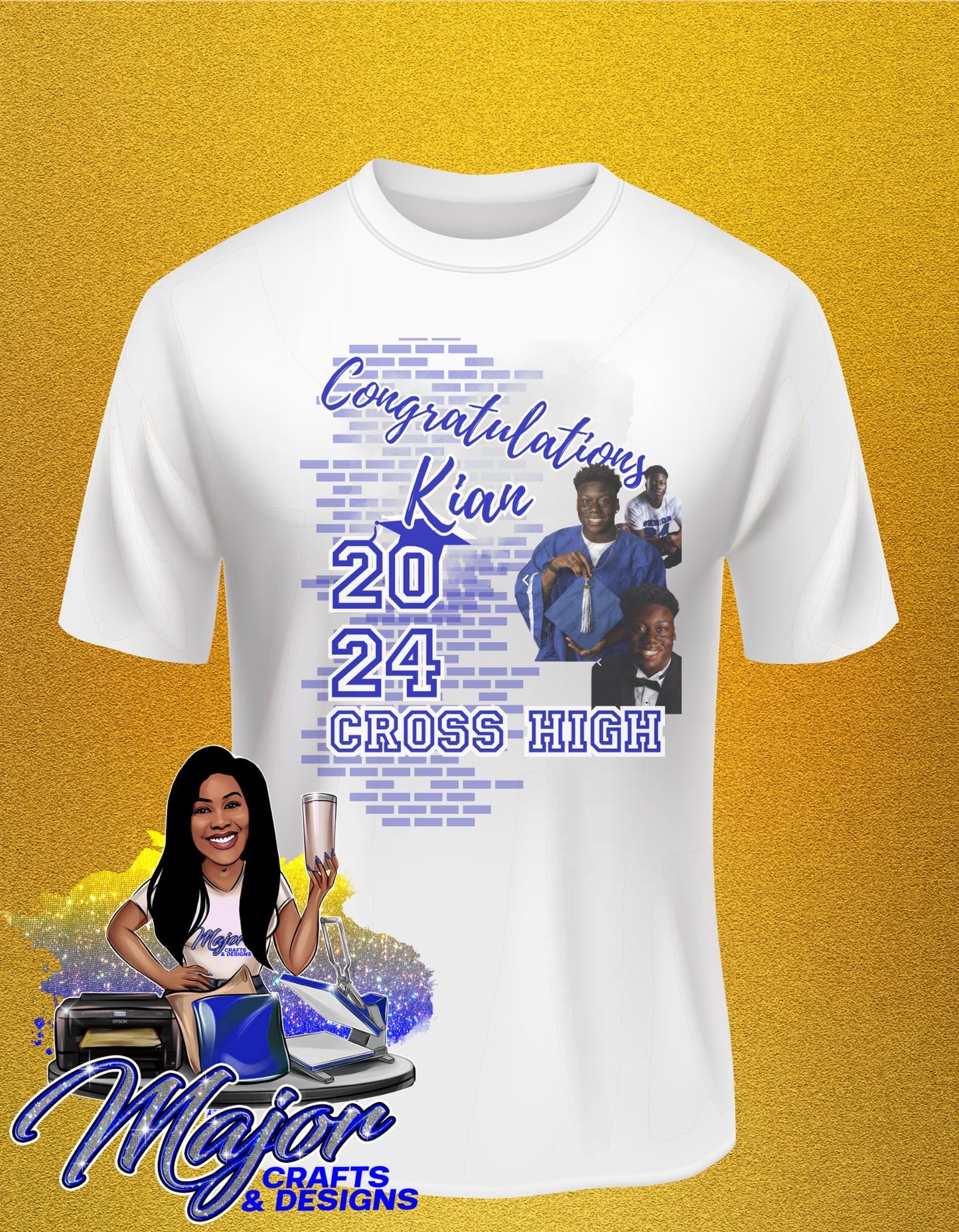 Kian Grad Shirts