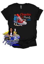 Load image into Gallery viewer, Chucks &amp; Pearls America
