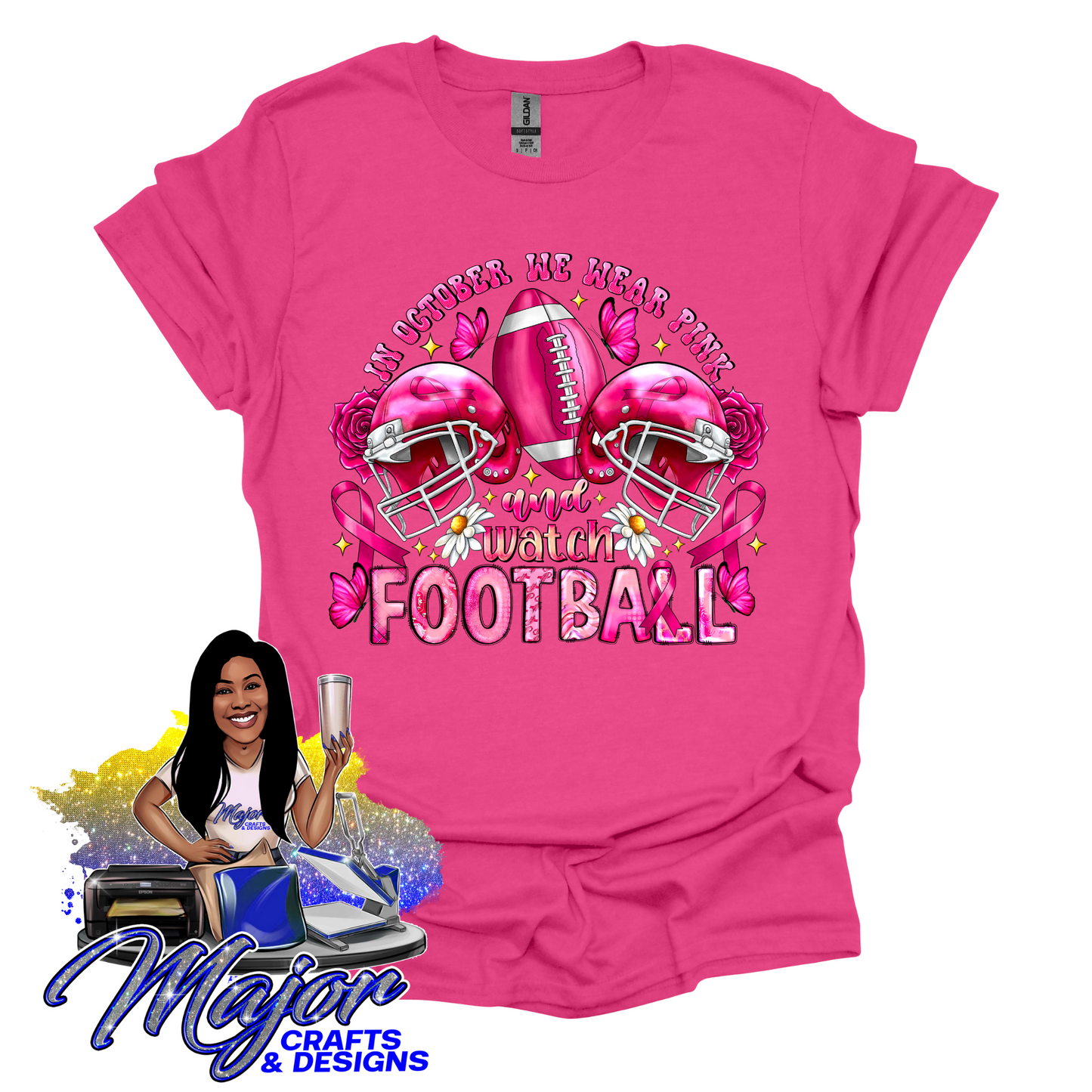 Wear Pink & watch football