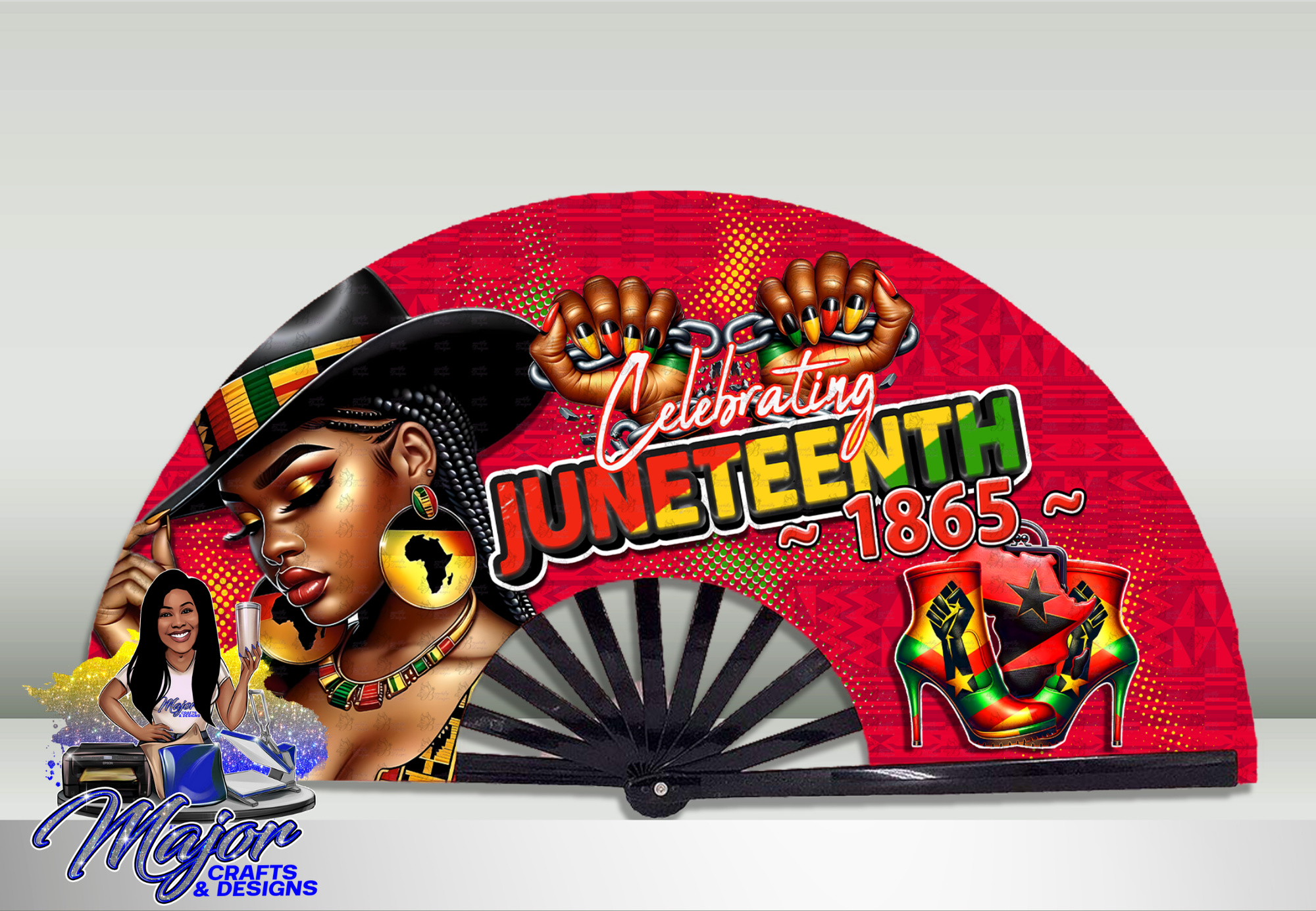 Celebrating Juneteenth Clack Fan