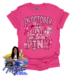Load image into Gallery viewer, In October we wear pink- Pumpkin
