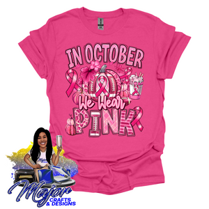 In October we wear pink- Pumpkin