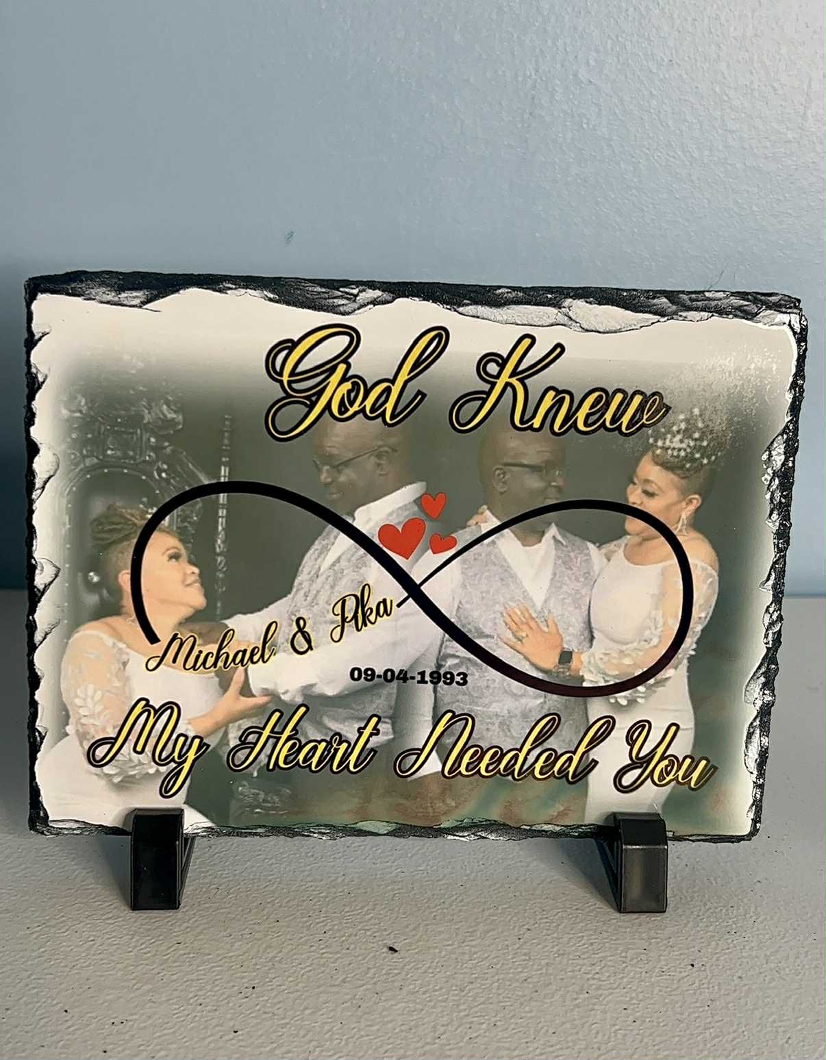 Custom Photo Slate