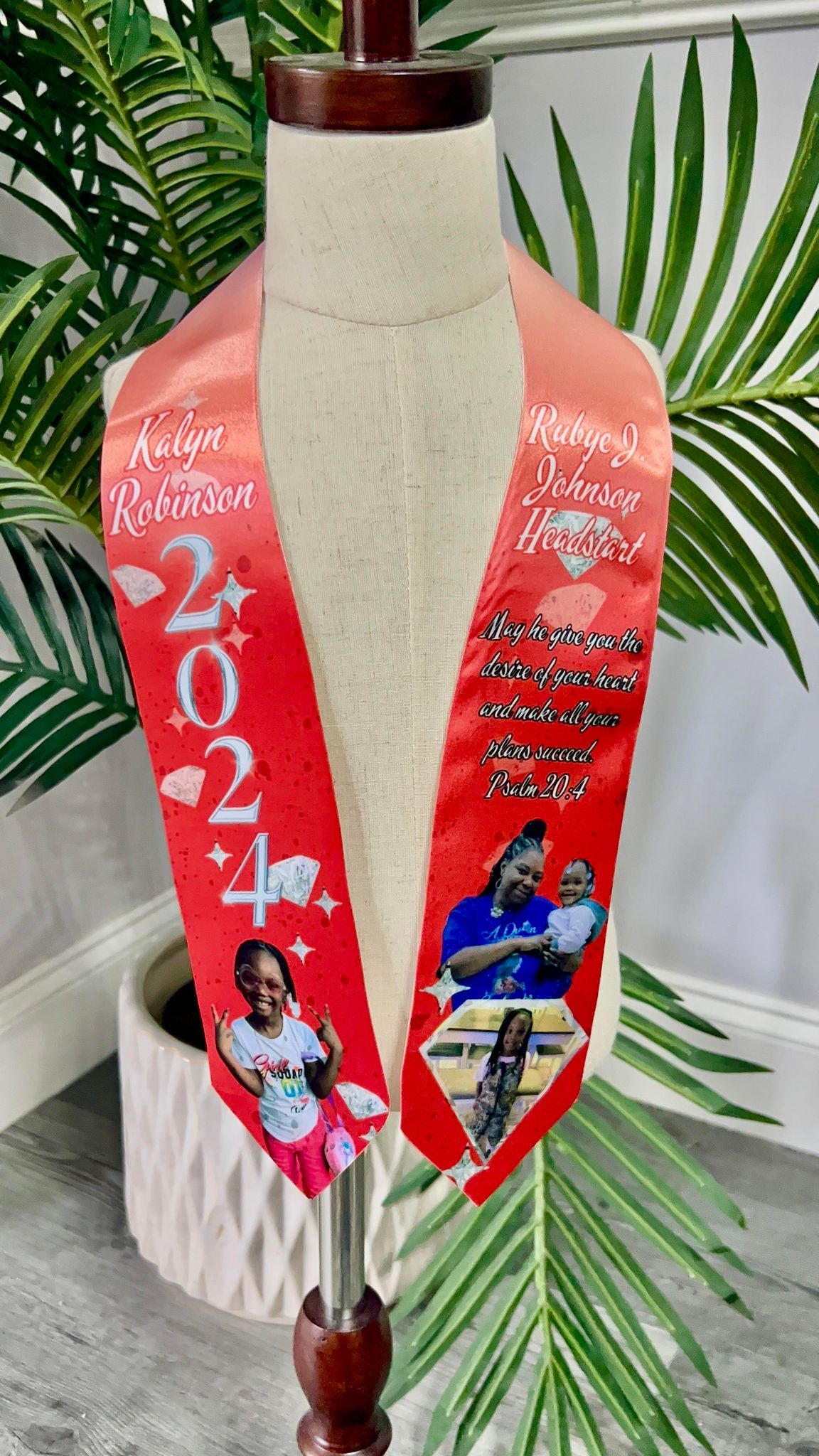 Custom Grad Stole