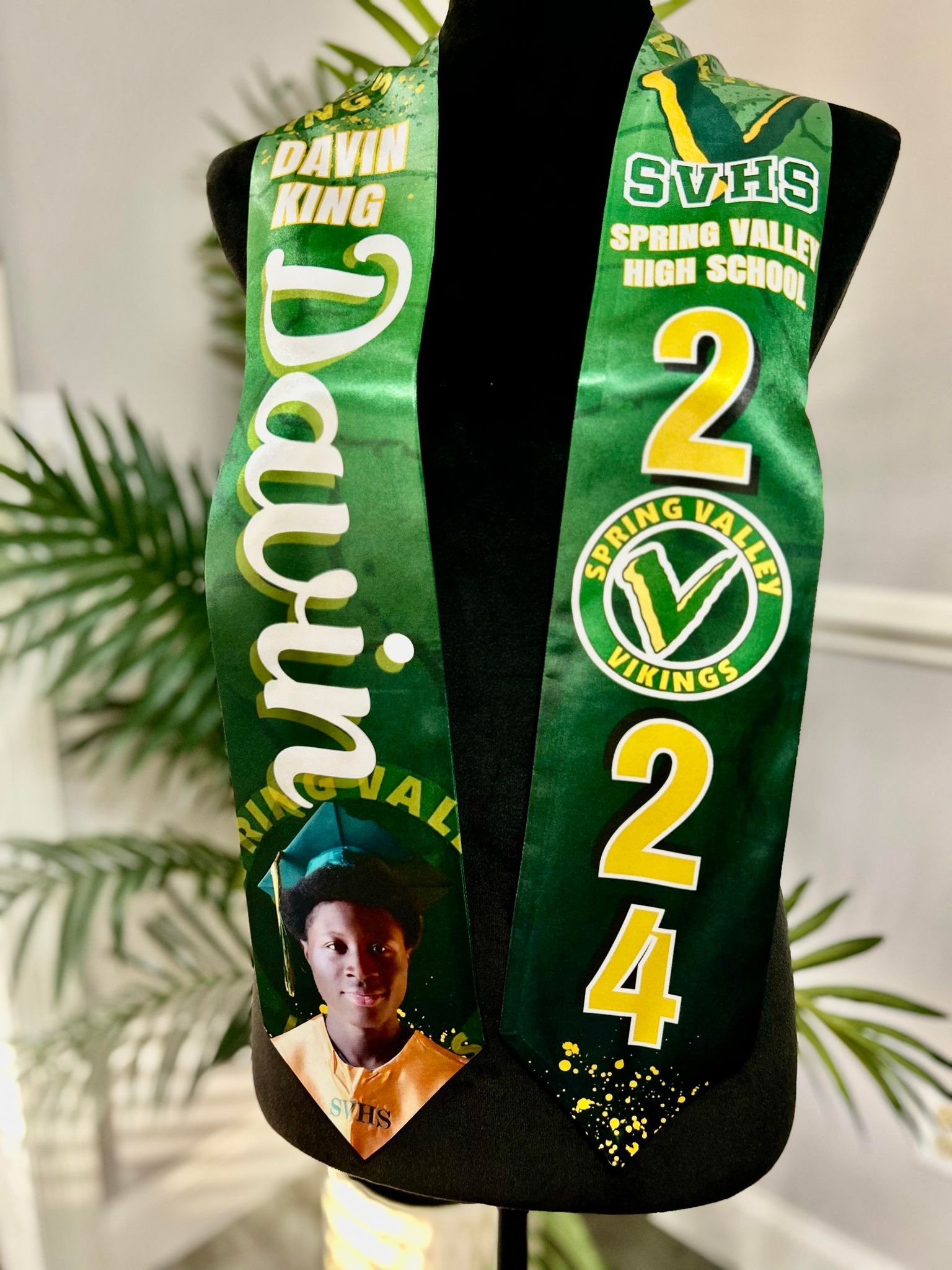 Custom Grad Stole