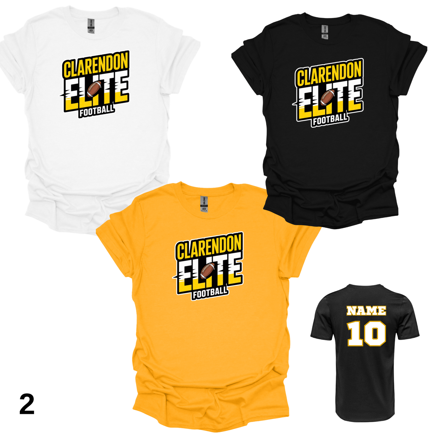 Clarendon Elite 2 (Front & Back)