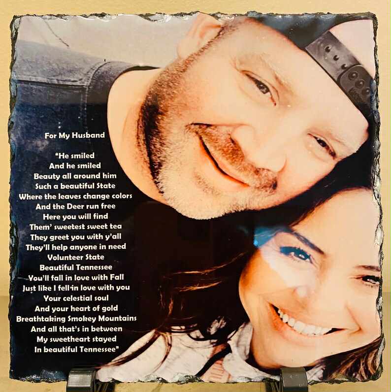 Custom Photo Slate