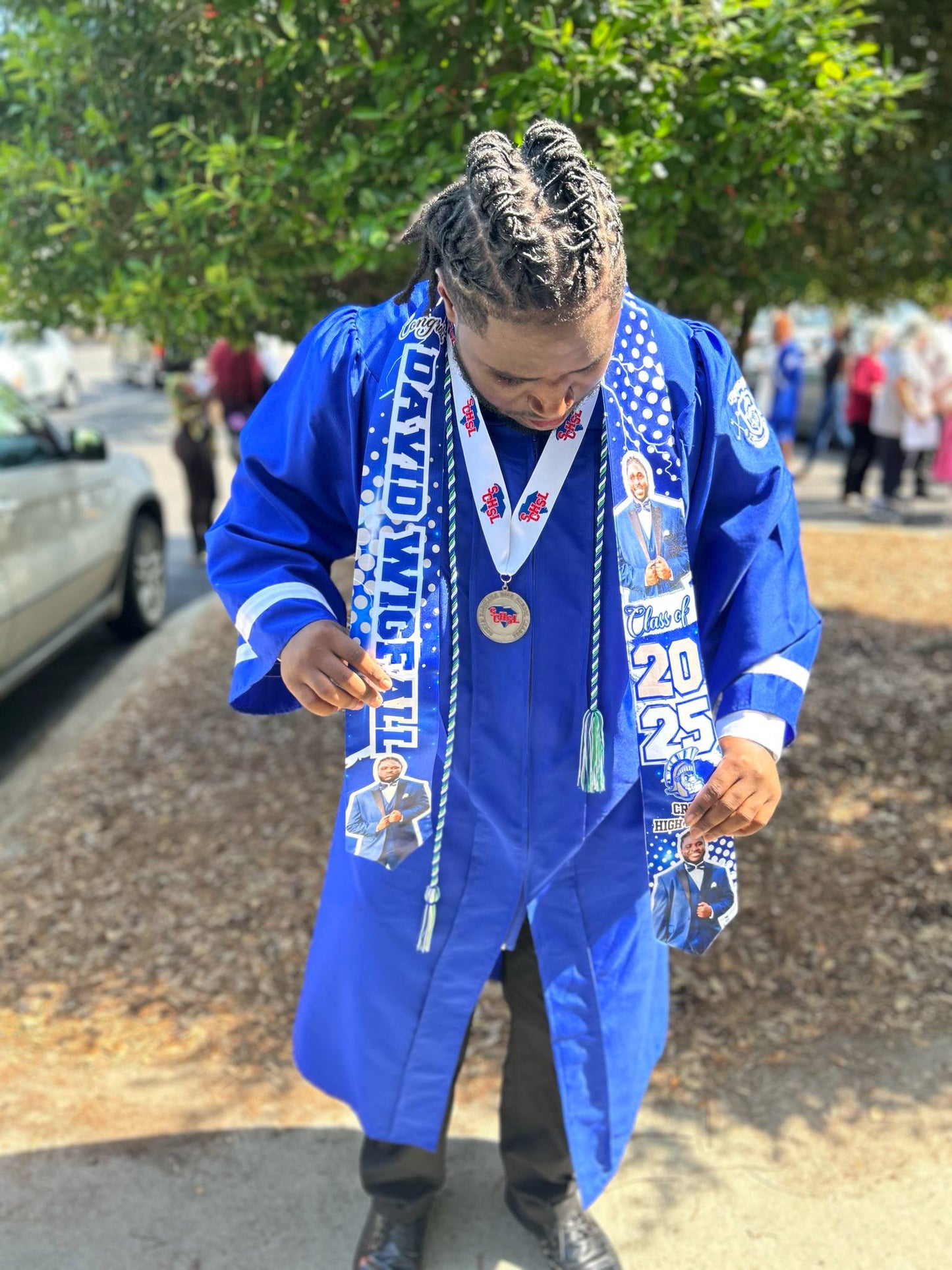 Custom Grad Stole