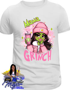 Mama Grinch Pink