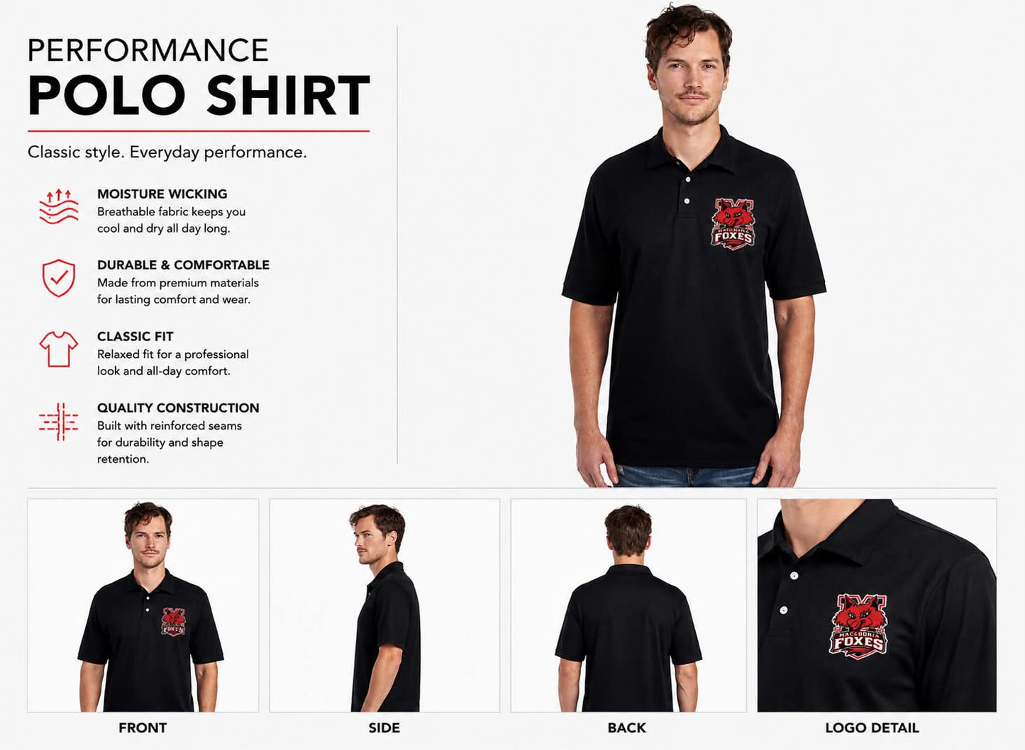 Macedonia Cotton Polo