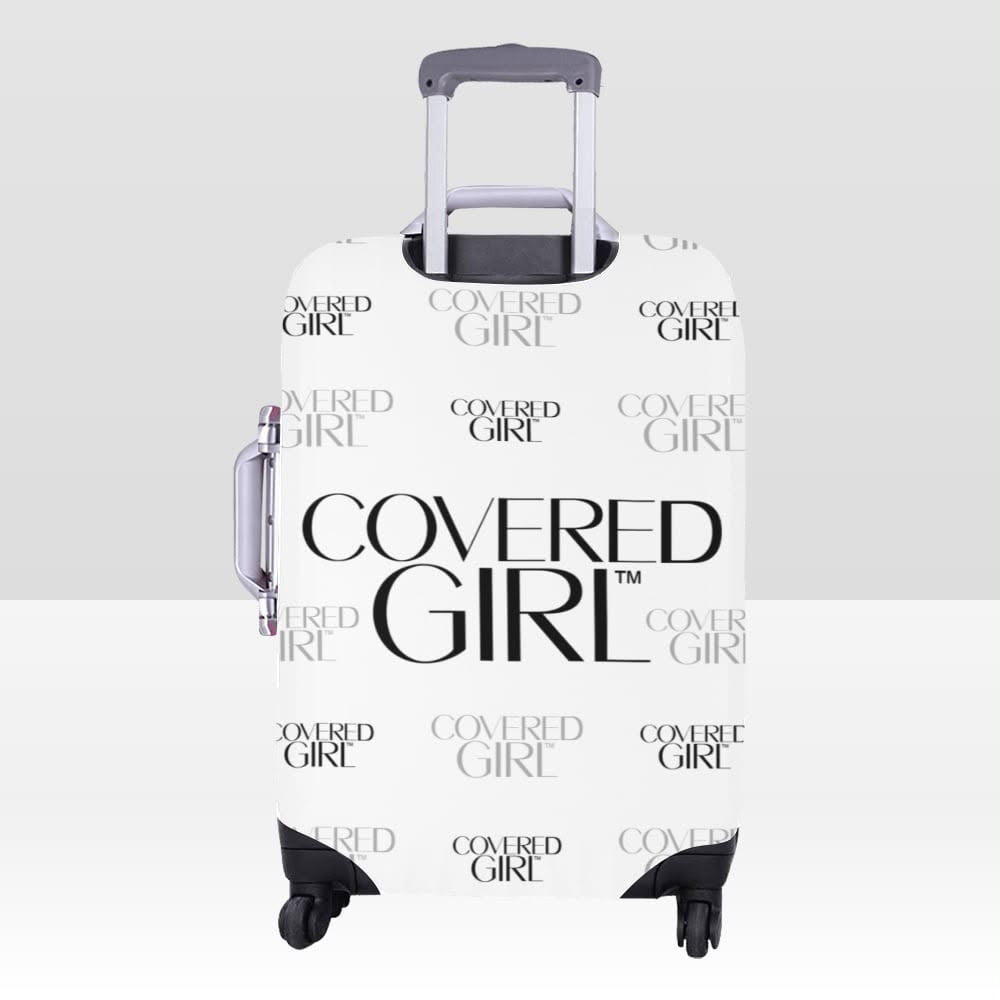 Covered Girl Luggage Cover