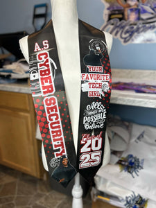 Custom Grad Stole