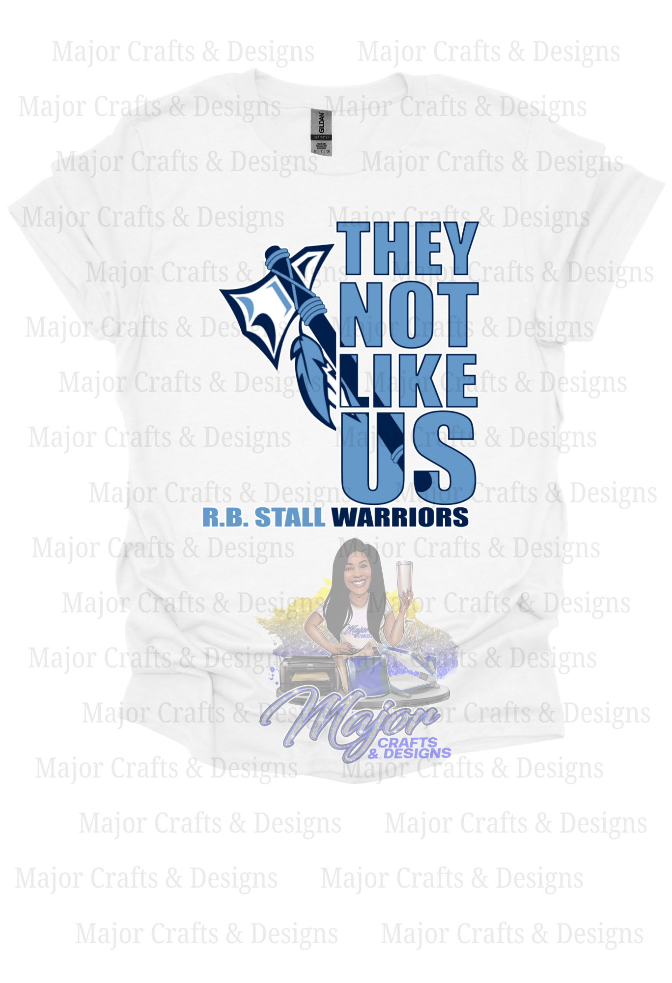 They Not Like Us- R.B. Stall Warriors