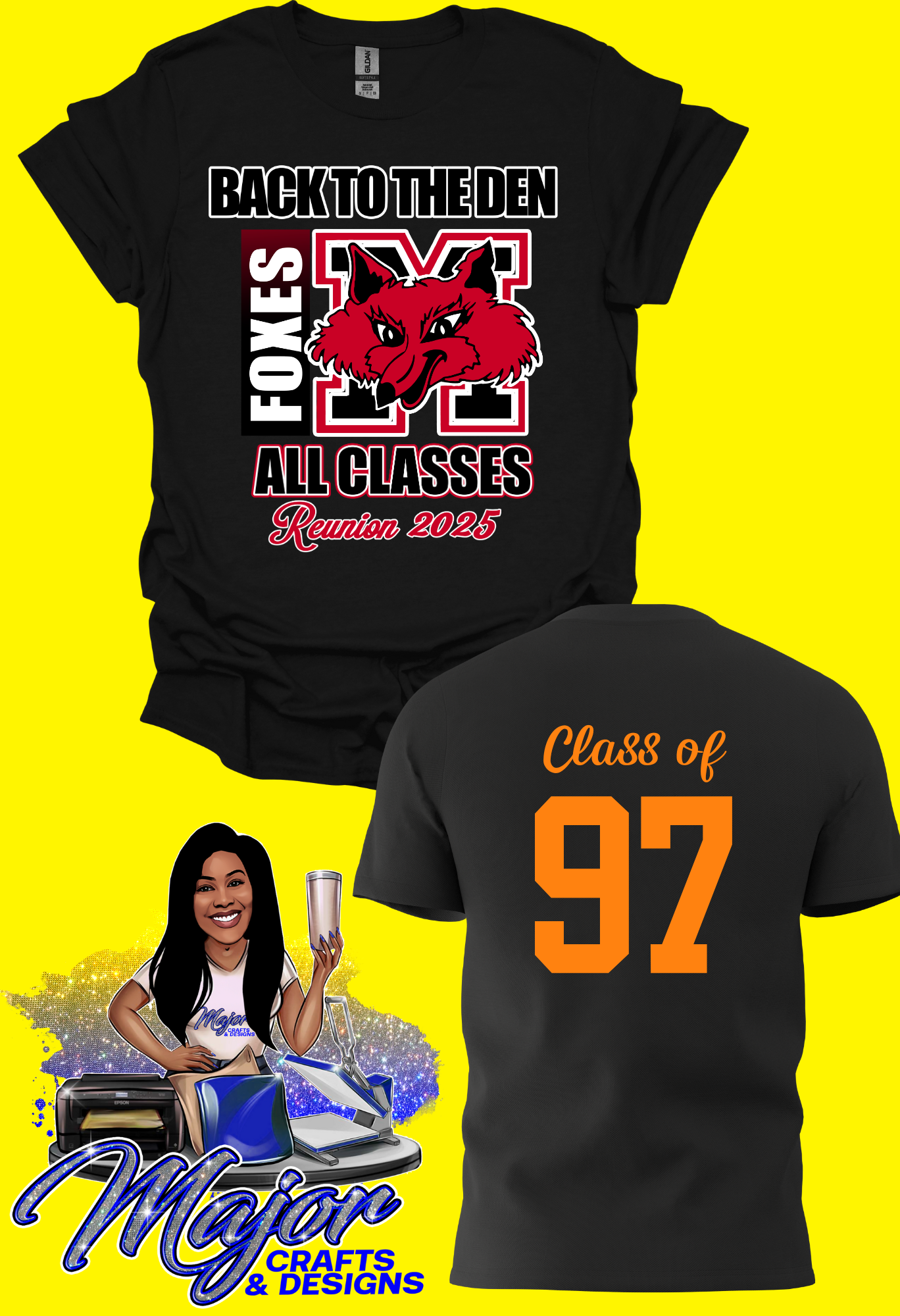 Macedonia Reunion "Class of '97" 2025 (Front & Back)