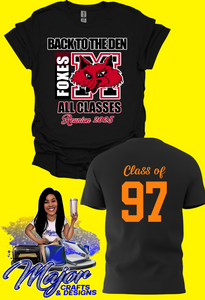 Macedonia Reunion "Class of '97" 2025 (Front & Back)