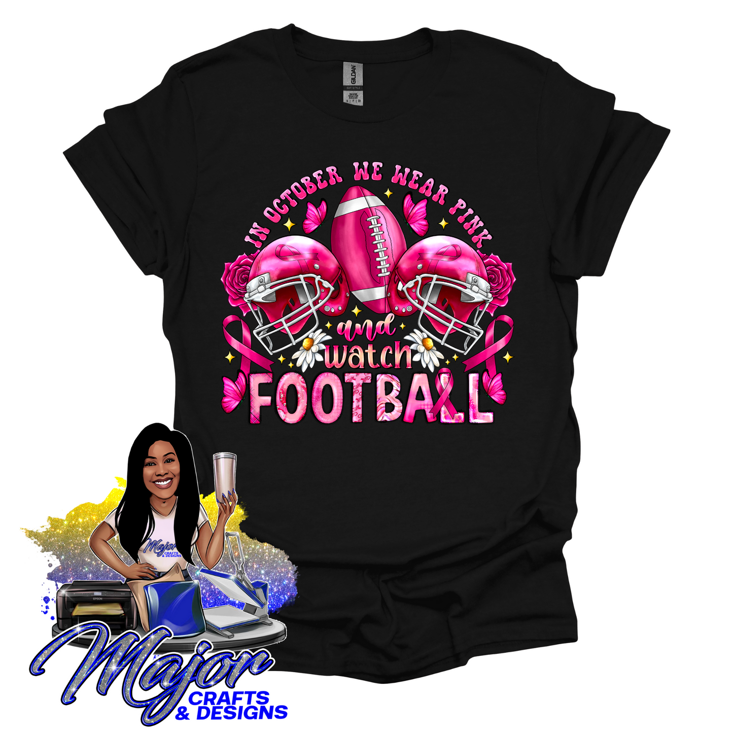 Wear Pink & watch football