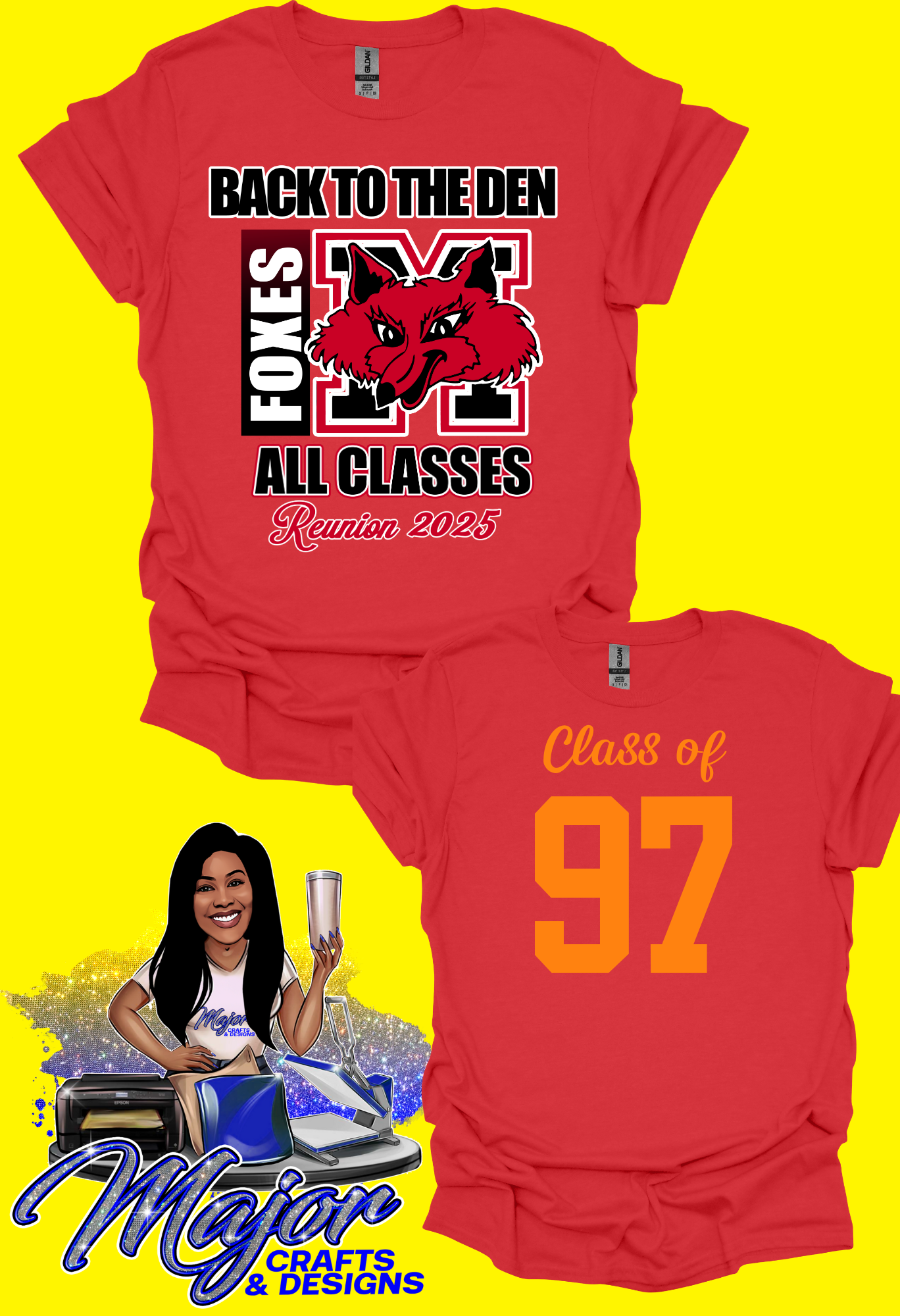 Macedonia Reunion "Class of '97" 2025 (Front & Back)