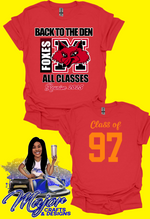 Load image into Gallery viewer, Macedonia Reunion &quot;Class of &#39;97&quot; 2025 (Front &amp; Back)

