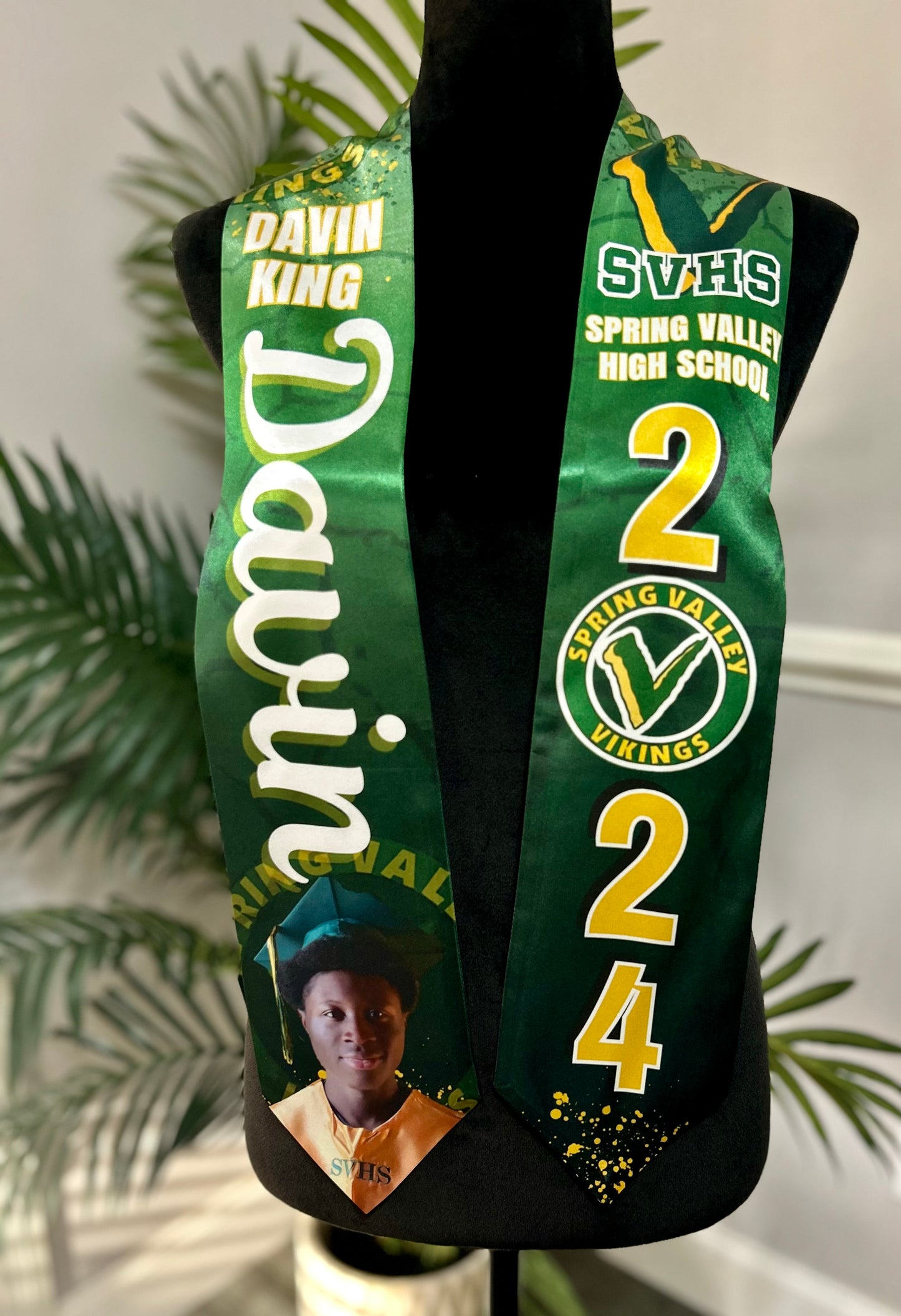 Custom Grad Stole