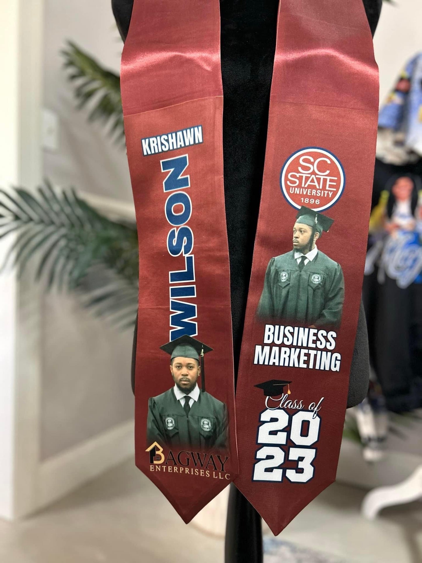 Custom Grad Stole