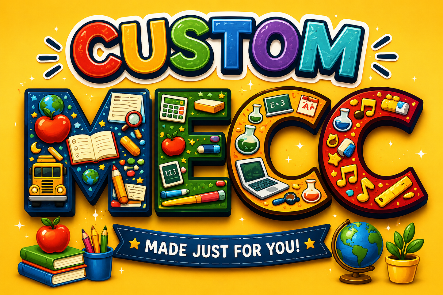 Custom PRINT-READY Educator Tee (MECC)