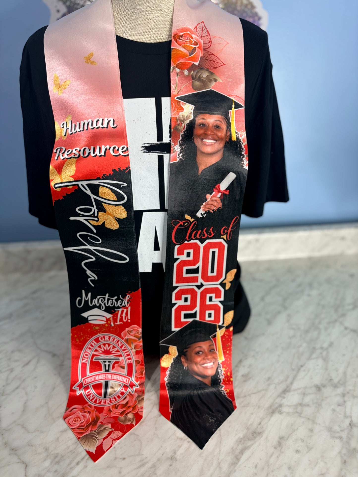 Custom Grad Stole