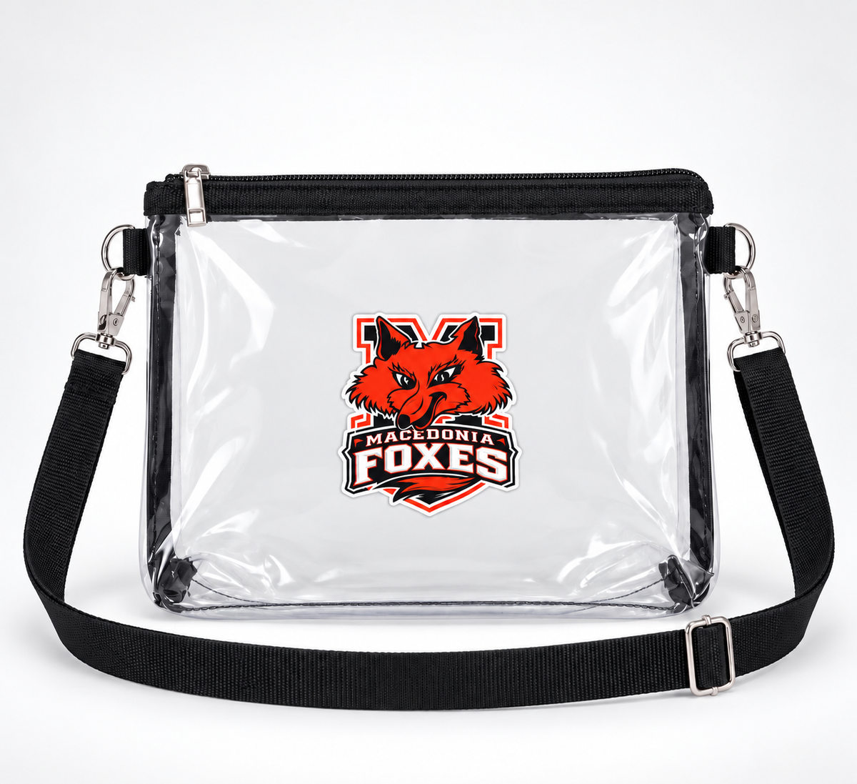 Macedonia clear bag purse