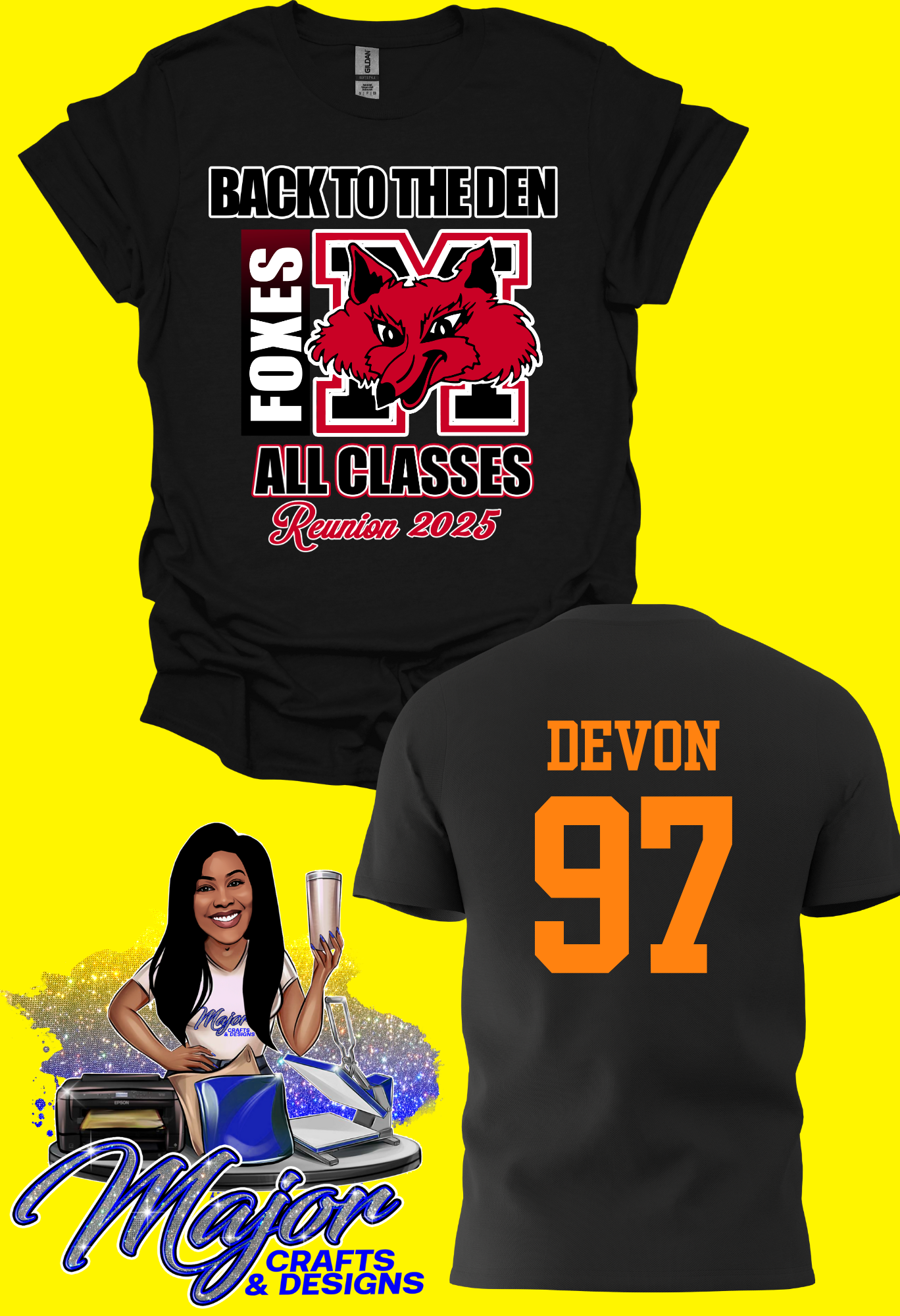 Macedonia Reunion "Class of '97" 2025 (Front & Back)