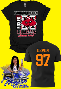 Macedonia Reunion "Class of '97" 2025 (Front & Back)