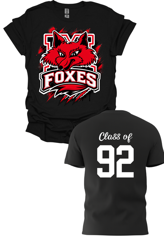Foxes (Front & Back)