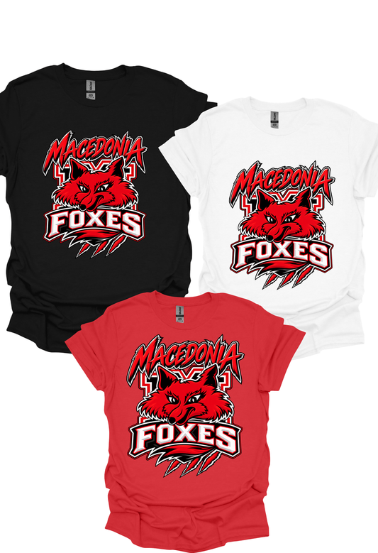 Macedonia Foxes (Front & Back)