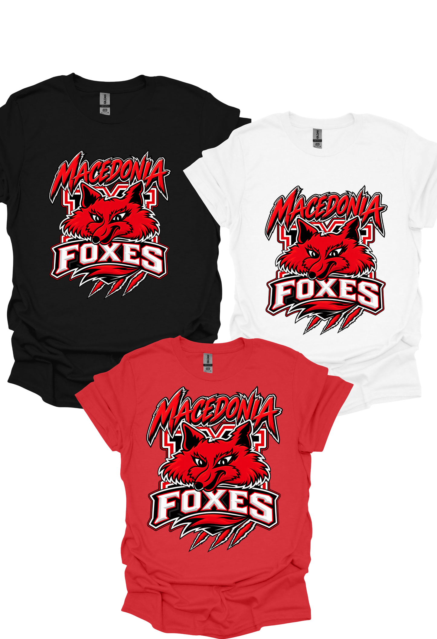 Macedonia Foxes (Front Only)