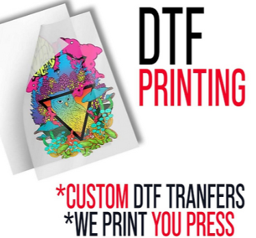 DTF Transfers By Size