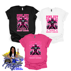 CUSTOM Pink Out- Tackle Cancer