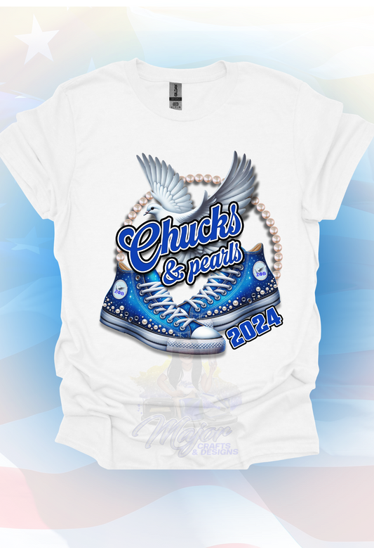 Chucks & Pearls- Zeta