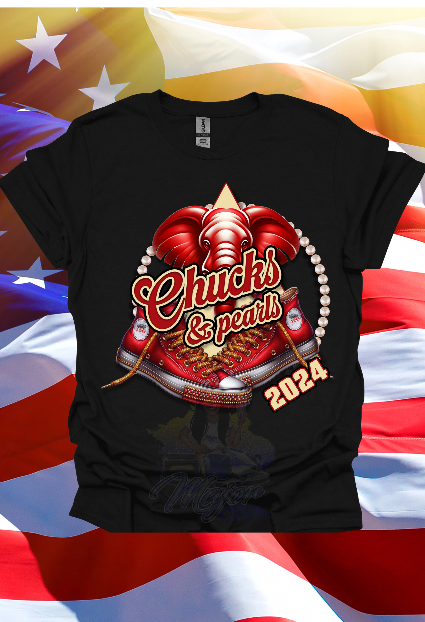 Chucks & Pearls- Delta