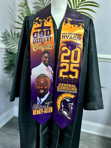 Custom Grad Stole
