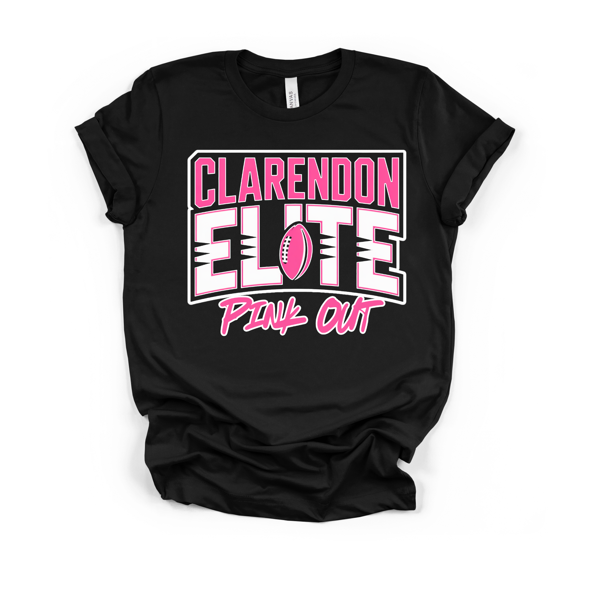 Clarendon Elite Pink Out "FRONT ONLY"