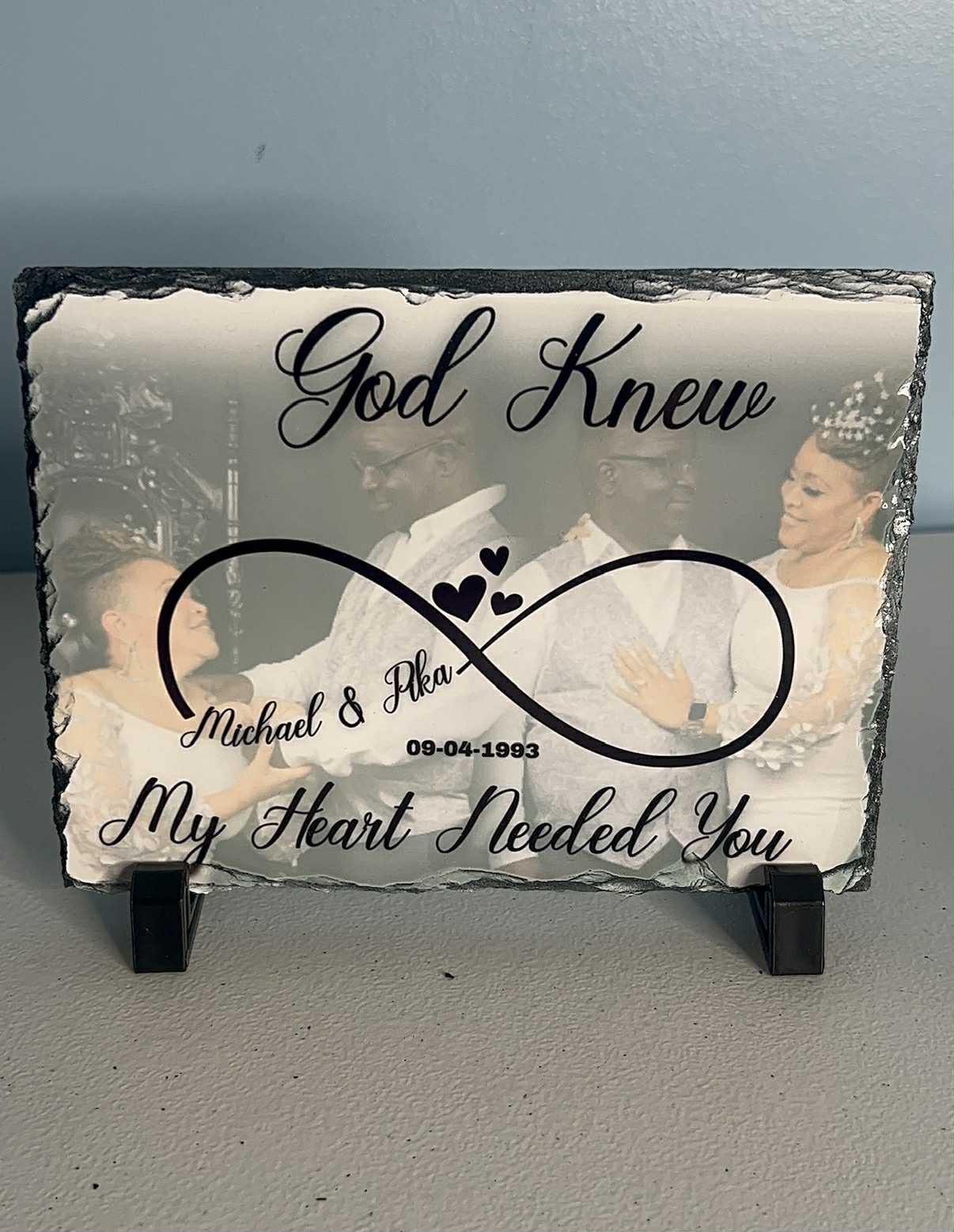 Custom Photo Slate