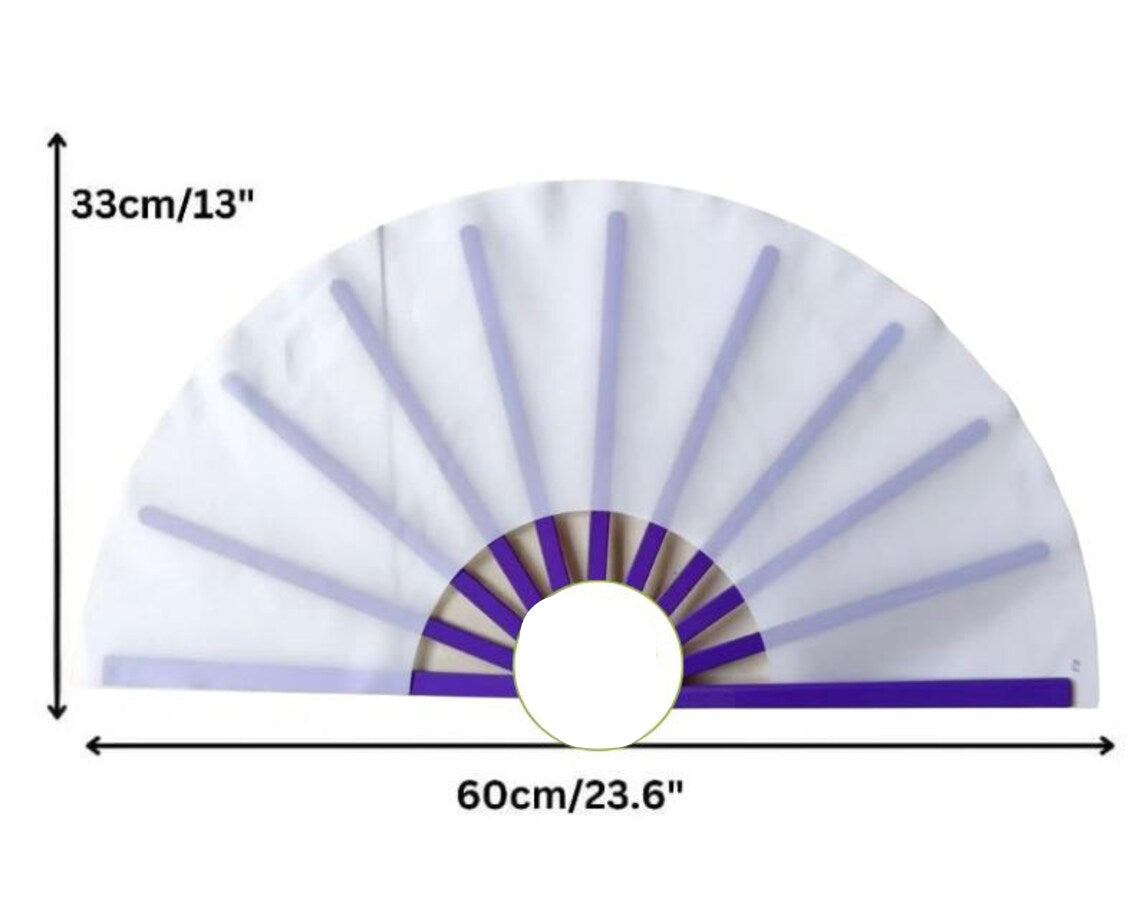 (BLANK) Clack Fan- Unassembled-Non-Pre-Taped (Tape will be provided)