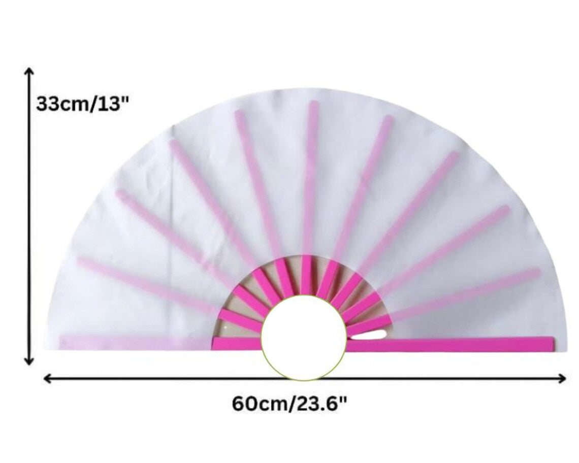 (BLANK) Clack Fan- Unassembled-Non-Pre-Taped (Tape will be provided)