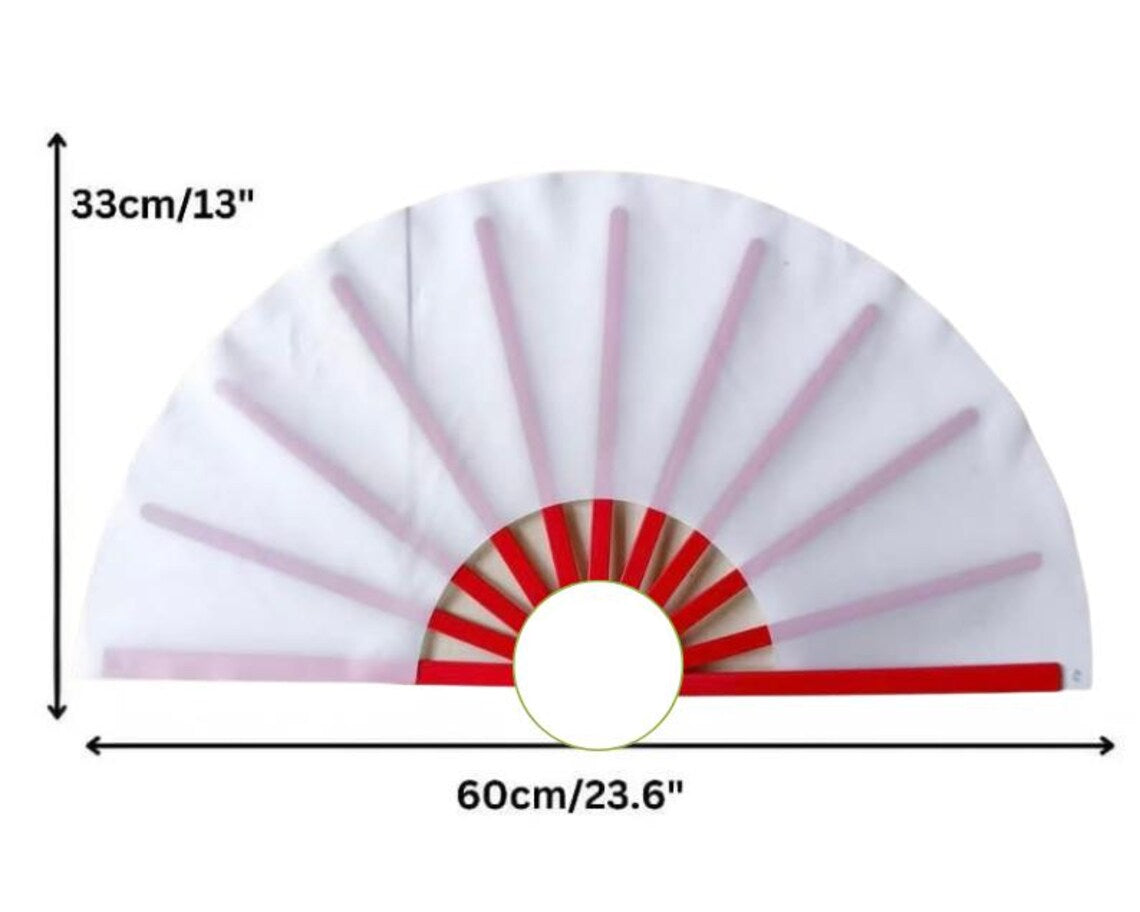 (BLANK) Clack Fan- Unassembled-Non-Pre-Taped (Tape will be provided)